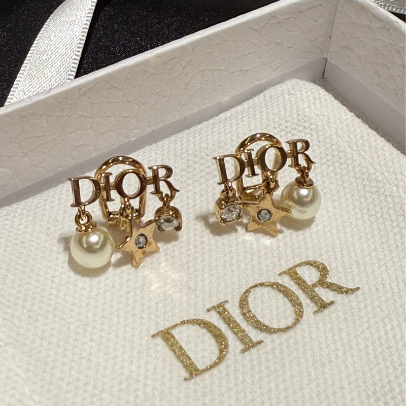 Dior ✨revolution ✨「夾式」耳環-0