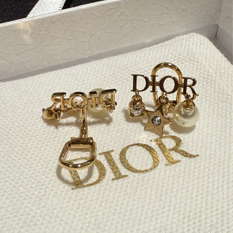 Dior ✨revolution ✨「夾式」耳環-1