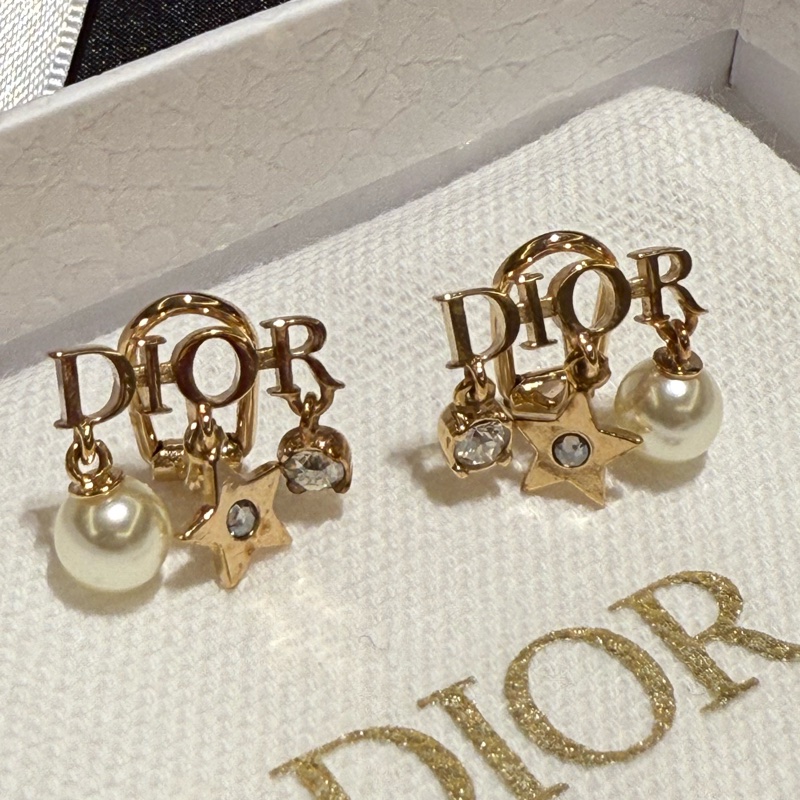 Dior ✨revolution ✨「夾式」耳環-6