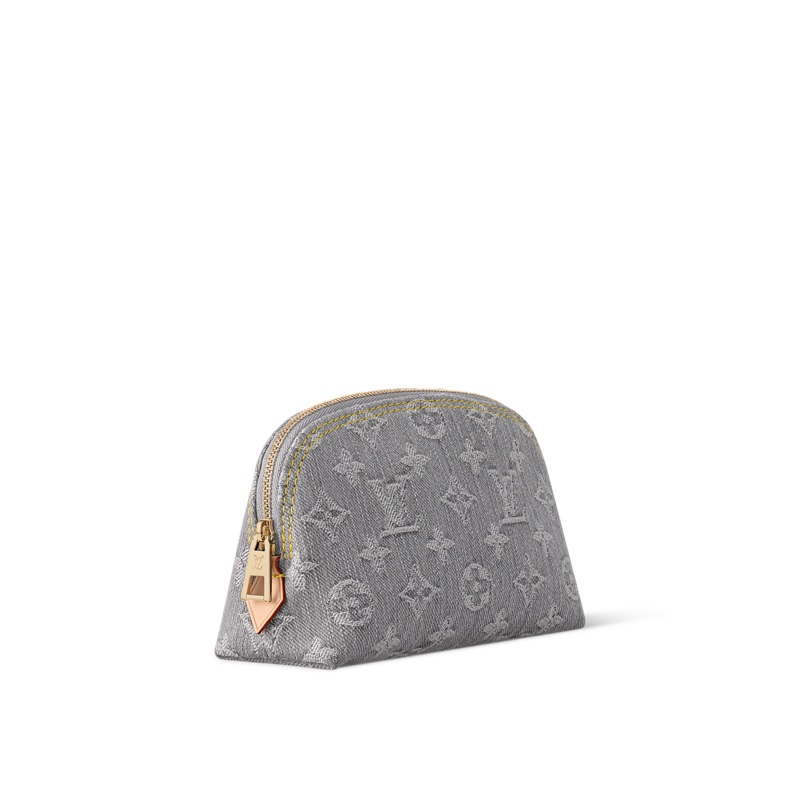 Louis Vuitton 2025  限量丹寧系列化妝包 （sold 🎉 ）-1