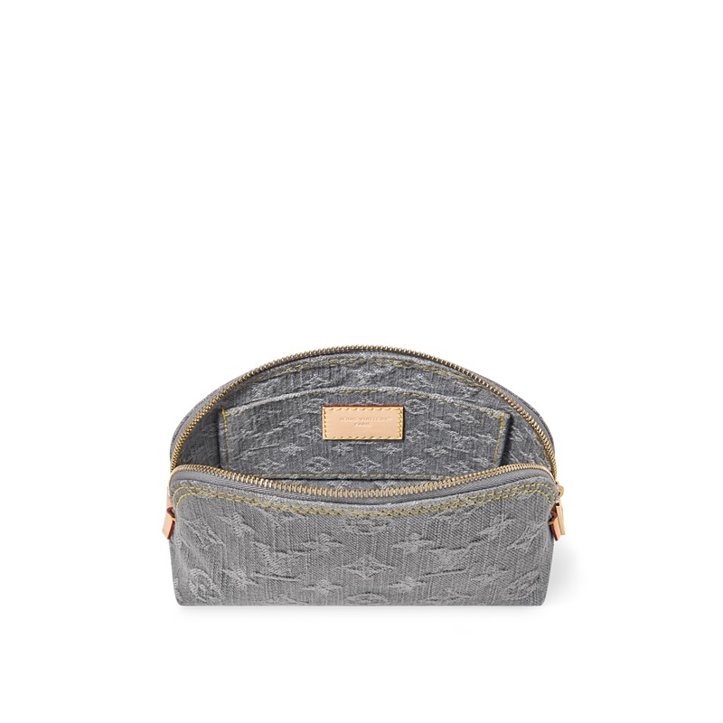 Louis Vuitton 2025  限量丹寧系列化妝包 （sold 🎉 ）-2