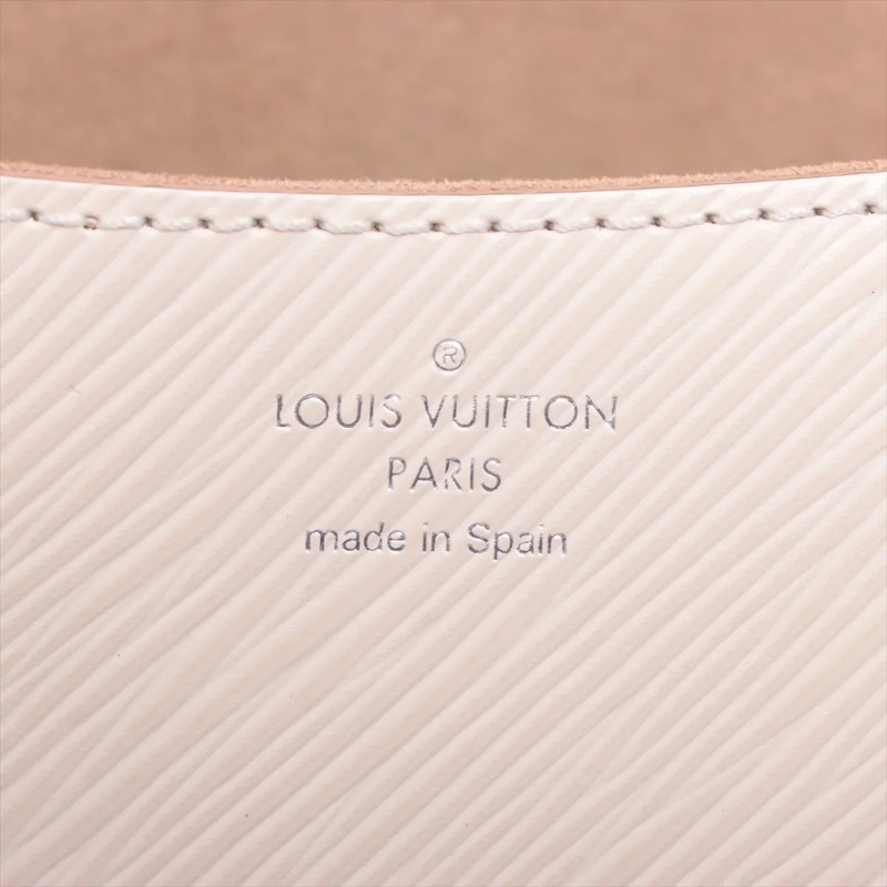 Louis Vuitton lv Epi Bushi NM M59457 Beige 路易威登水波紋腋下斜挎兩用包-9
