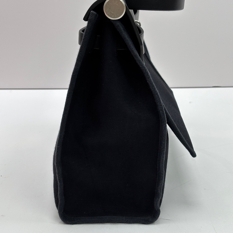#全網最低 #配件齊全 愛馬仕黑銀herbag31肩背斜挎包-13