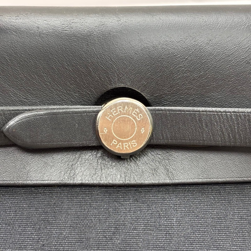 #全網最低 #配件齊全 愛馬仕黑銀herbag31肩背斜挎包-23