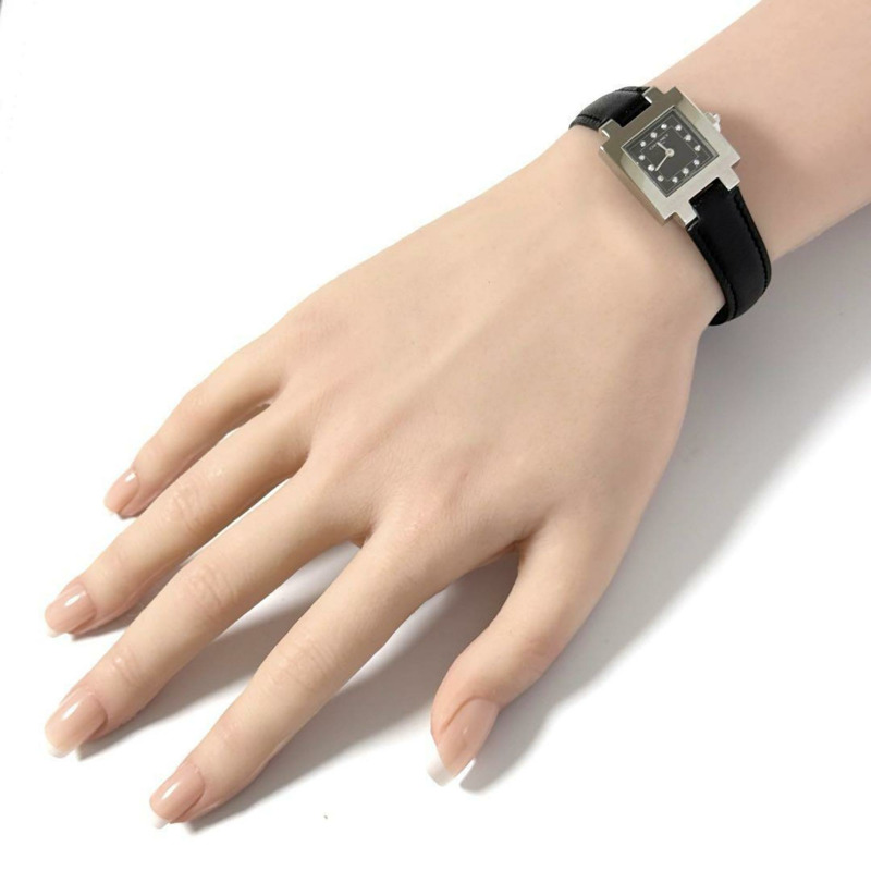 Chaumet 女士腕錶風格 Carre 12P 鑲鑽-9
