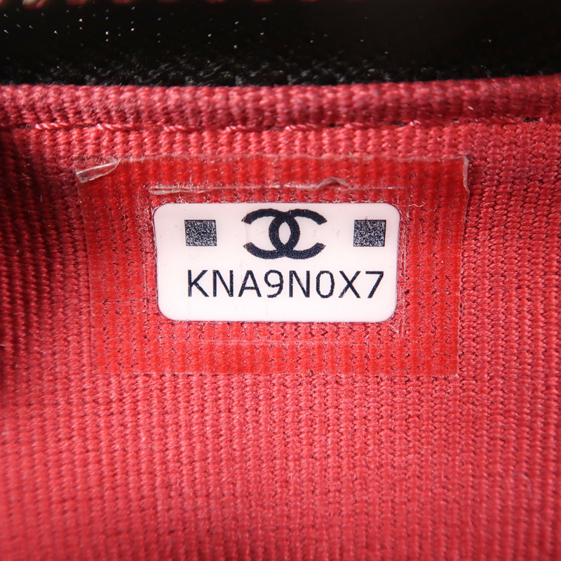 CHANEL 羊皮皮革Coin Case金扣零錢包-6
