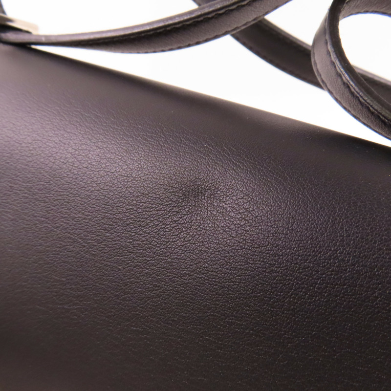 HERMES 【激減優惠】Swift皮革Constance Mini銀扣肩背袋89 Noir-15