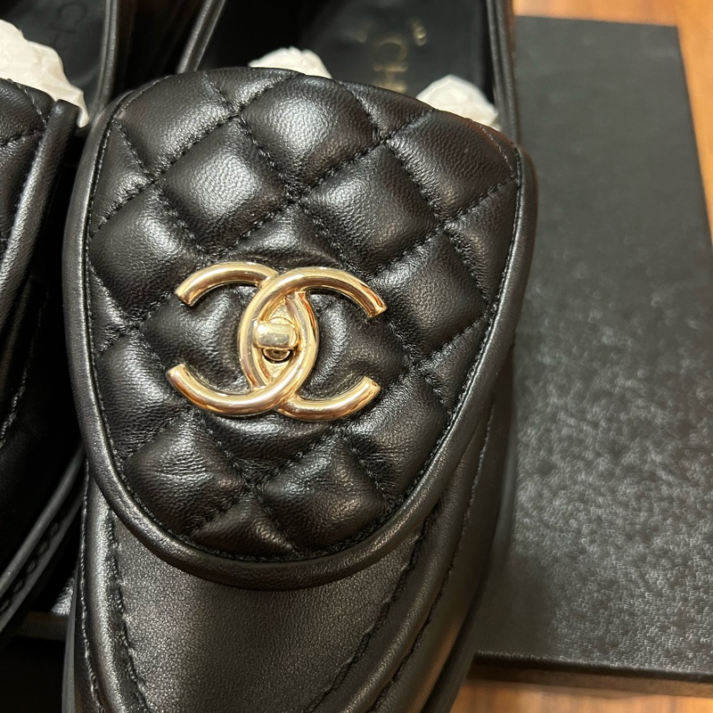 香奈兒CHANEL書包扣樂福鞋-6