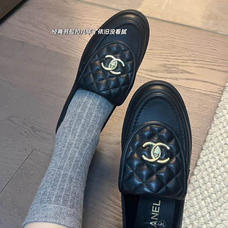 香奈兒CHANEL書包扣樂福鞋-27