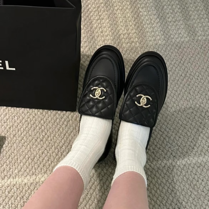 香奈兒CHANEL書包扣樂福鞋-29