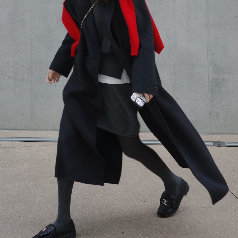 香奈兒CHANEL書包扣樂福鞋-35