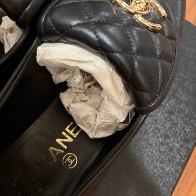 香奈兒CHANEL書包扣樂福鞋-17