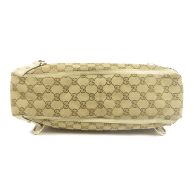 GUCCI 帆布Hand Bag金扣手挽袋-3