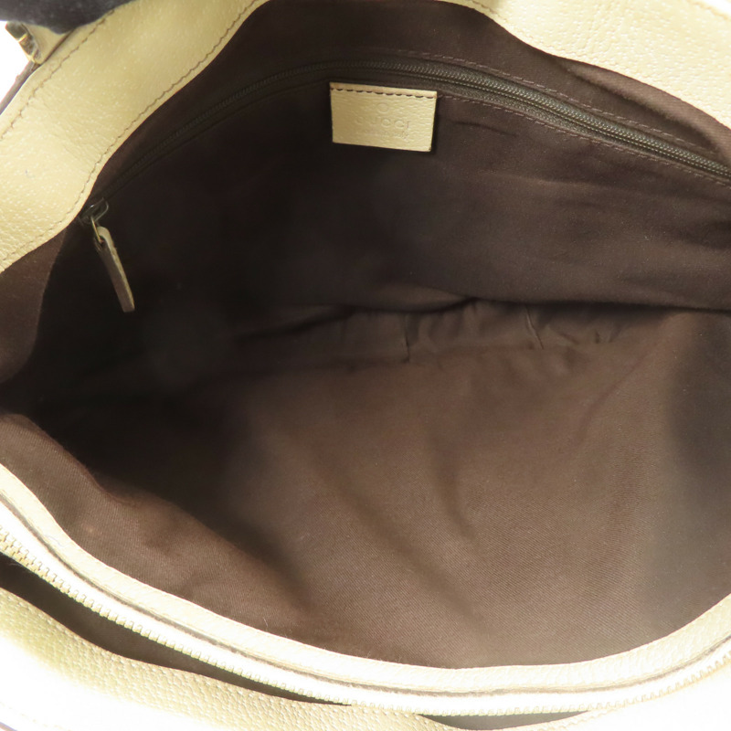 GUCCI 帆布Hand Bag金扣手挽袋-4