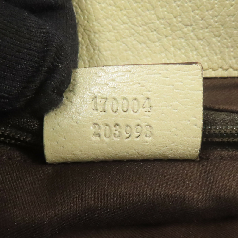 GUCCI 帆布Hand Bag金扣手挽袋-7