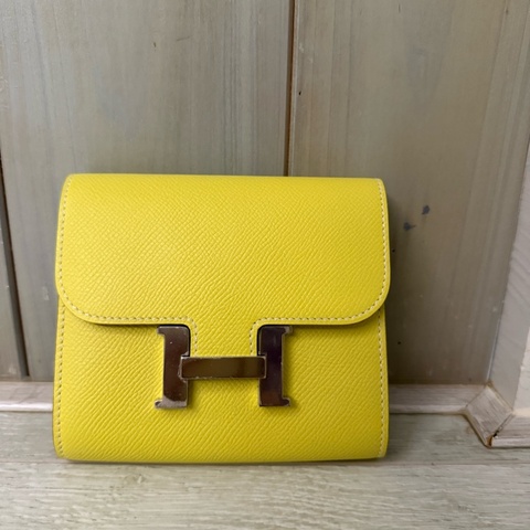 愛馬仕 Hermes 短夾Constance compact wallet