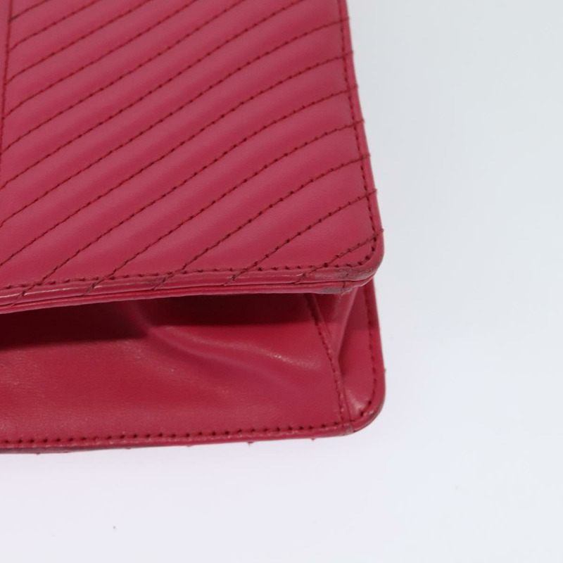 【日本直送】PRADA 鏈條單肩包 皮革 粉紅金色 正品 122903-16