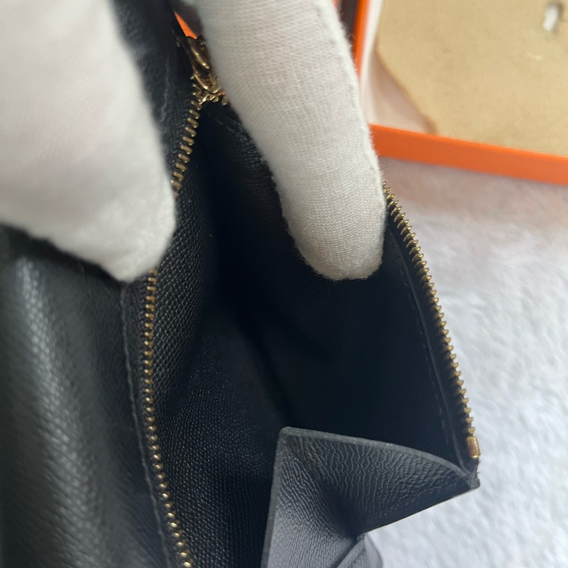 Hermes kelly pocket 錢包/卡包（黑金）-11