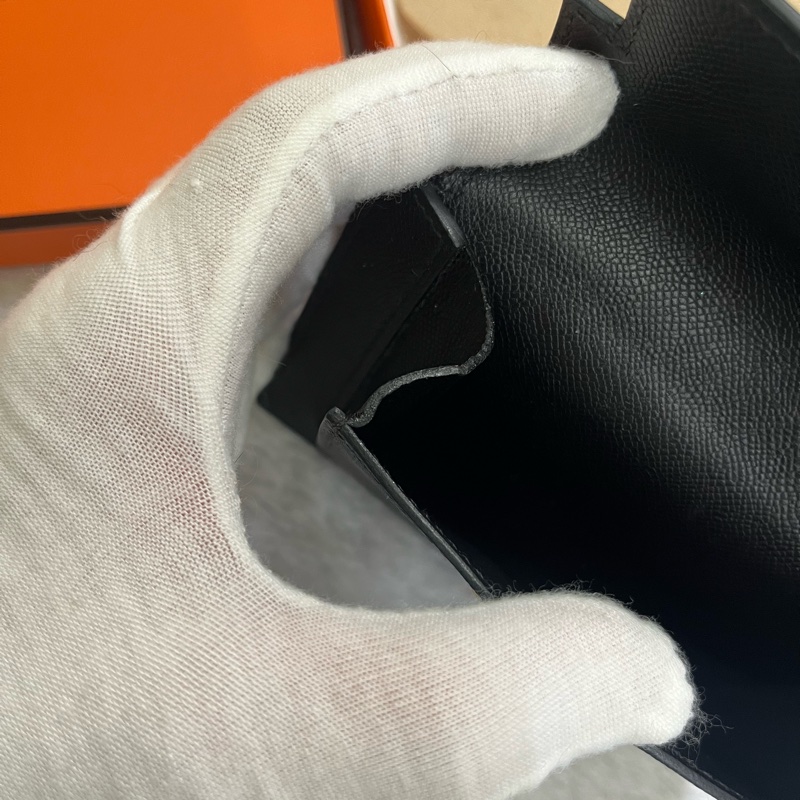 Hermes kelly pocket 錢包/卡包（黑金）-28