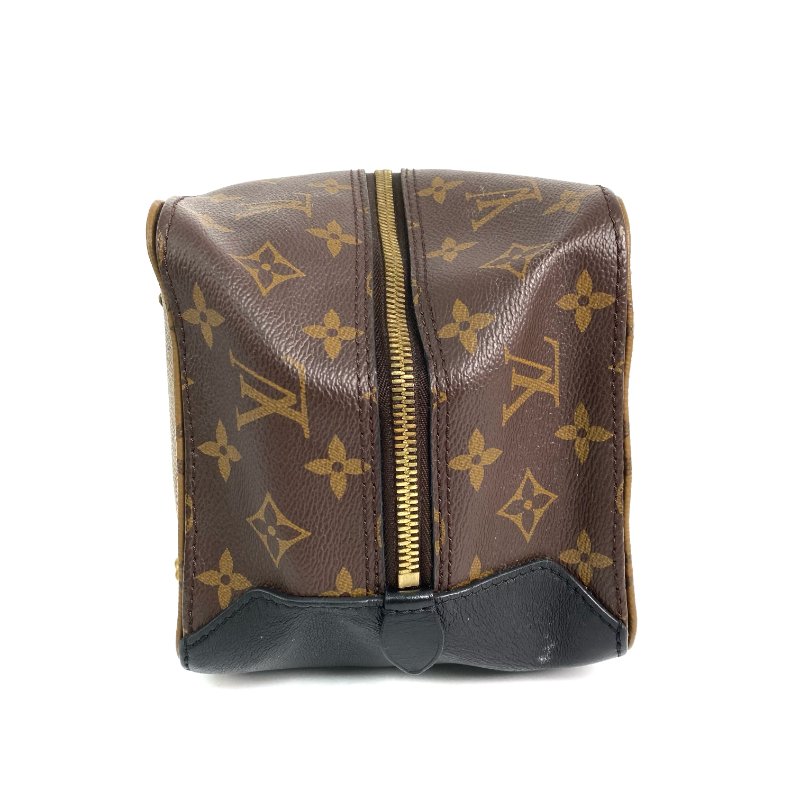 △ Louis Vuitton 路易威登 Square Bag Brown Coated Canvas Monogram 2Way Bag M43589 啡色塗層帆布經典花紋兩用袋 M43589 -257010889-4