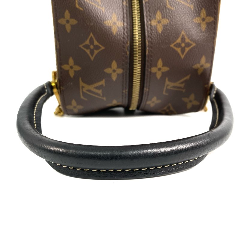 △ Louis Vuitton 路易威登 Square Bag Brown Coated Canvas Monogram 2Way Bag M43589 啡色塗層帆布經典花紋兩用袋 M43589 -257010889-7