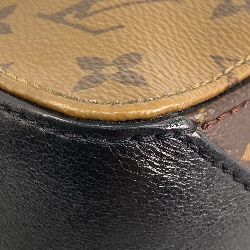 △ Louis Vuitton 路易威登 Square Bag Brown Coated Canvas Monogram 2Way Bag M43589 啡色塗層帆布經典花紋兩用袋 M43589 -257010889-10