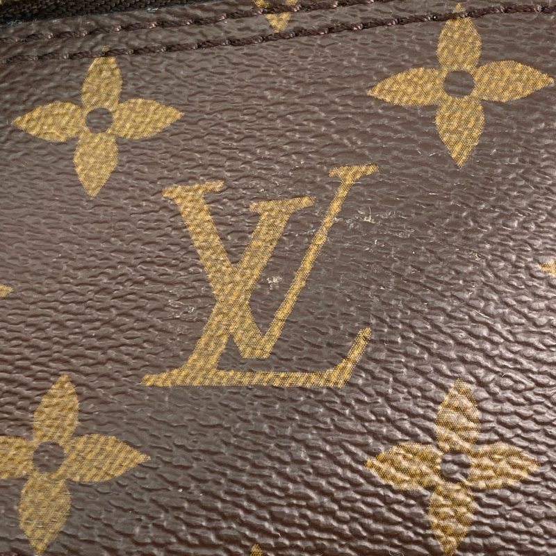 △ Louis Vuitton 路易威登 Square Bag Brown Coated Canvas Monogram 2Way Bag M43589 啡色塗層帆布經典花紋兩用袋 M43589 -257010889-14