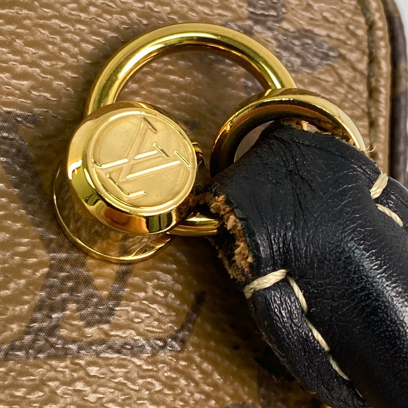 △ Louis Vuitton 路易威登 Square Bag Brown Coated Canvas Monogram 2Way Bag M43589 啡色塗層帆布經典花紋兩用袋 M43589 -257010889-15