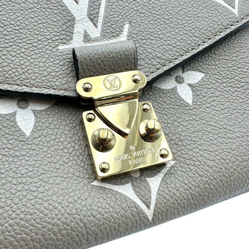 【美收精品】LV 灰色Pochette B-177【隔月月中將轉賣至日本 上架期限30天】-7