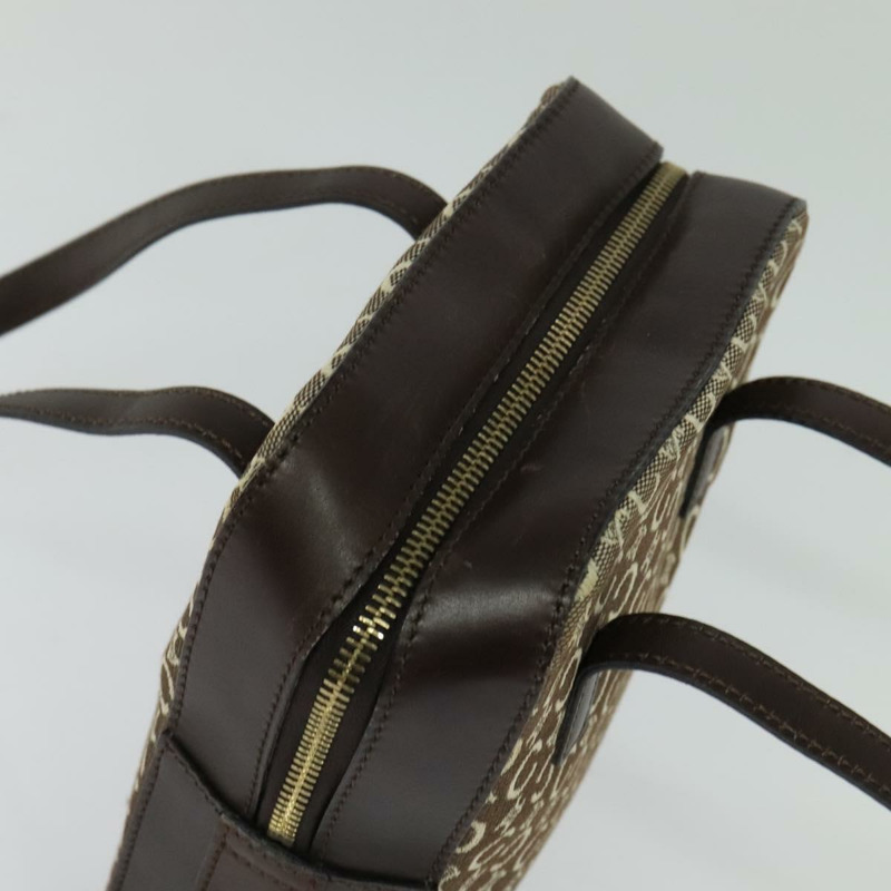 【日本直送】CELINE C Macadam帆布手提包 米色 金色 正品 BD2013-5