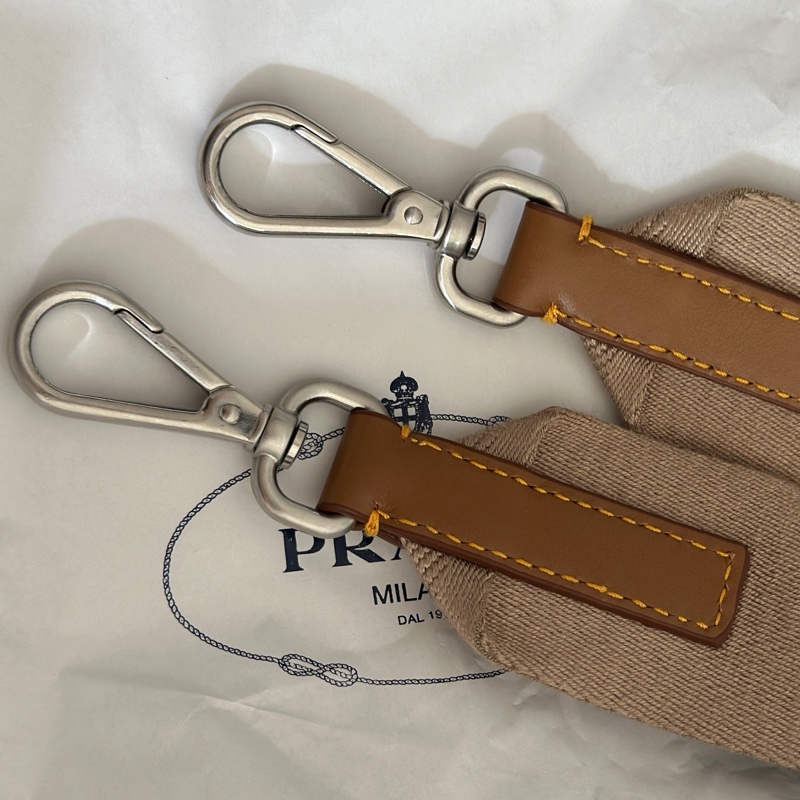 「登山運動超適合」Prada 手機包 軍綠色-19