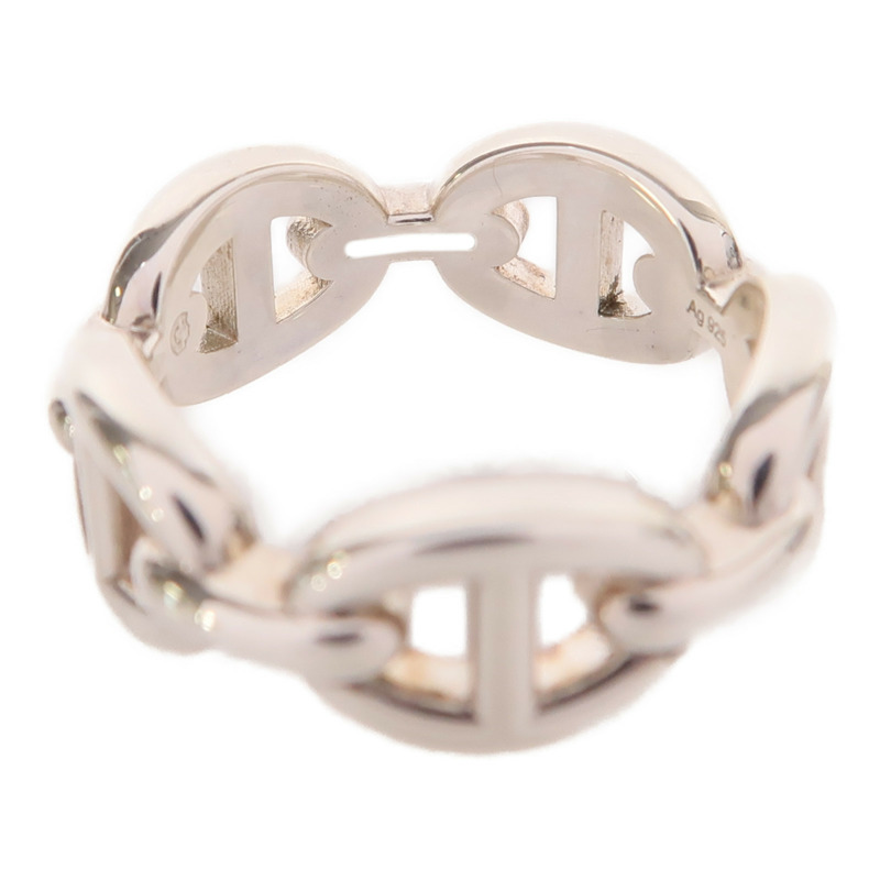 HERMES 925純銀Farandole Ring戒指US#5.5-7