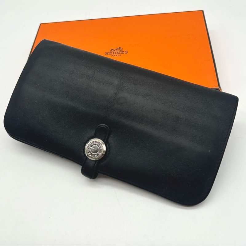 Hermès 愛馬仕Dogon長夾-1