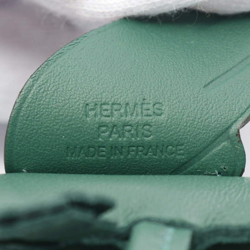 HERMES Rodeo Pegasus 小號吊飾 W Agneau milo 小牛皮 Swift 皮革 Vert moyen-2