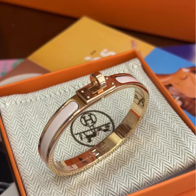 Hermes Mini Kelly Clic 粉紅色-0