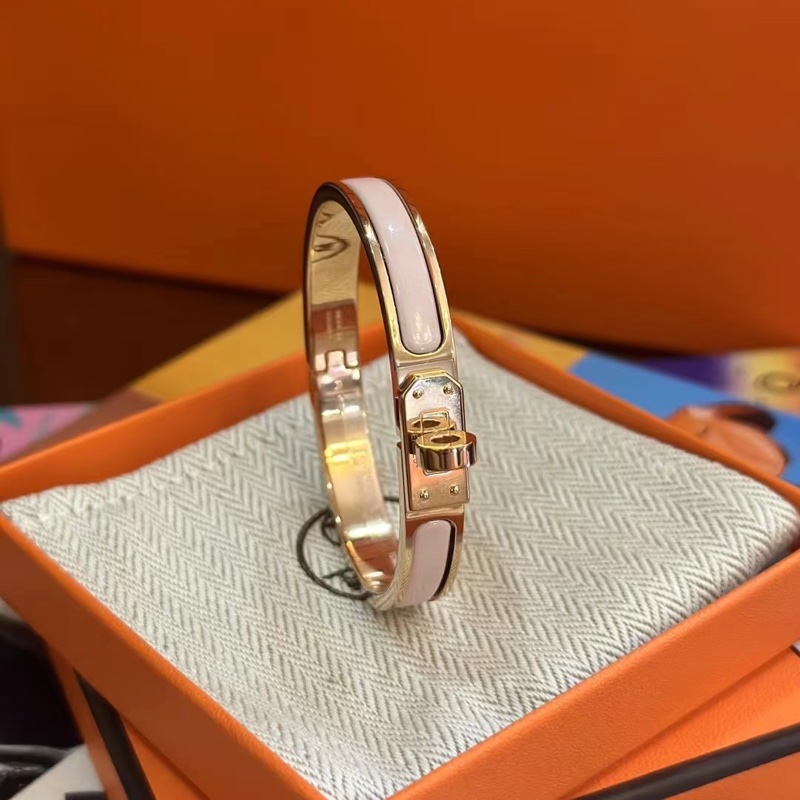 Hermes Mini Kelly Clic 粉紅色-1