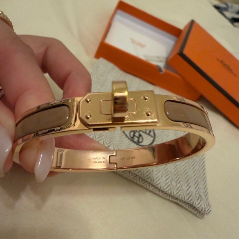 Hermes Mini Kelly Clic 奶茶色 sable-0