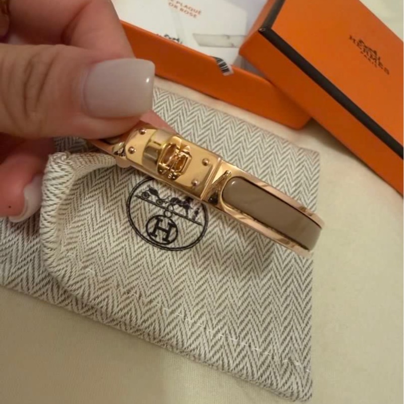 Hermes Mini Kelly Clic 奶茶色 sable-3