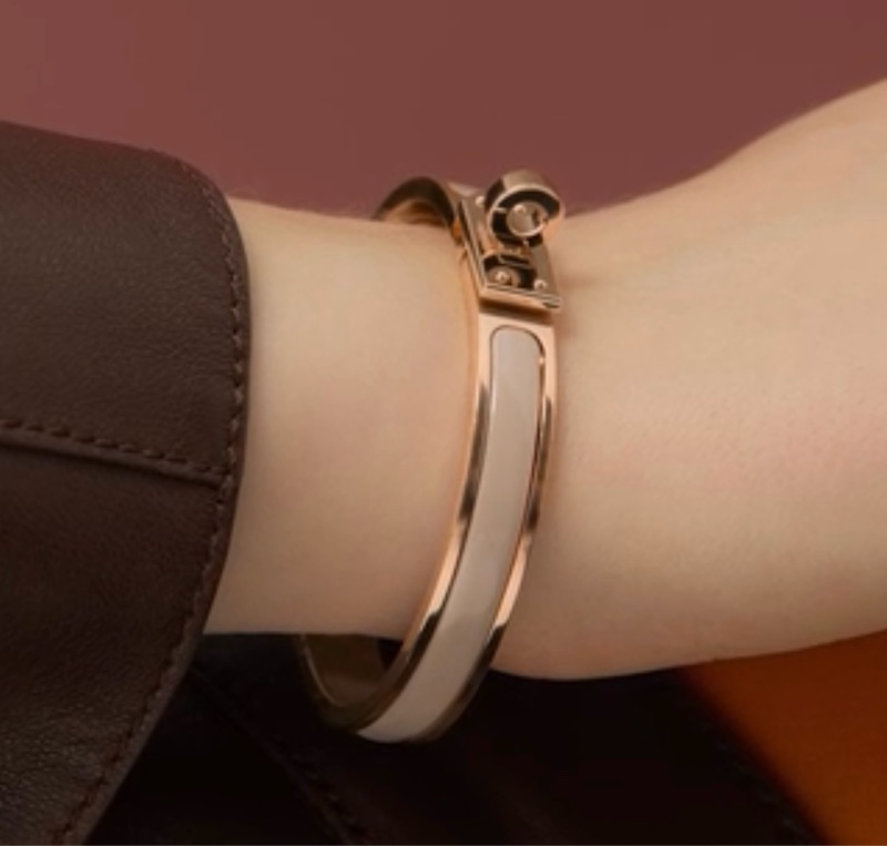 Hermes Mini Kelly Clic 奶茶色 sable-4