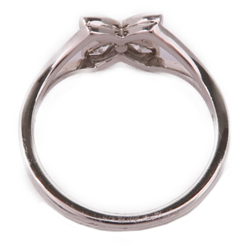 TIFFANY＆CO PT950鉑金Floral Ring 1997戒指US#4.25-5
