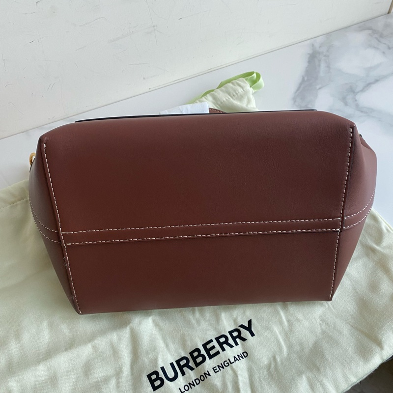 Burberry 餃子包 棕色-3