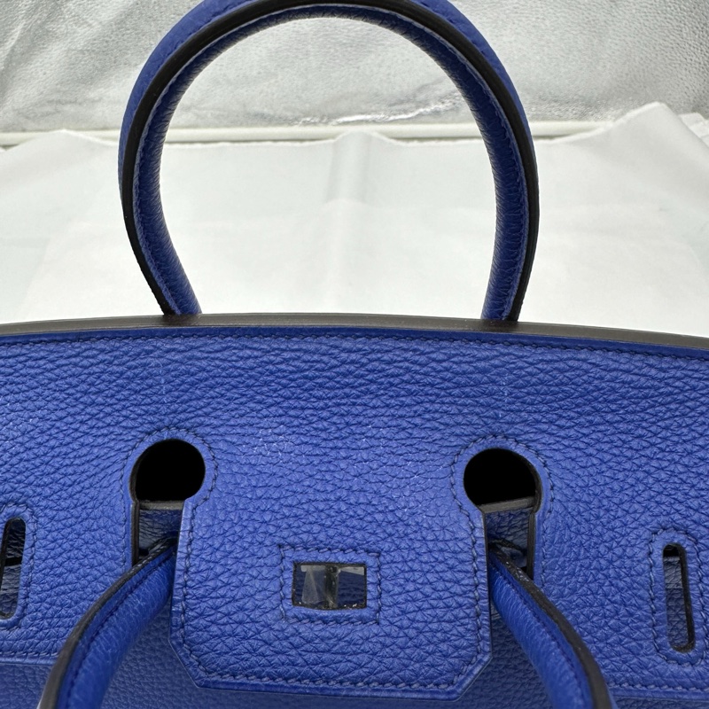 Hermes 愛馬仕柏金包 Birkin 25-閃電藍-3