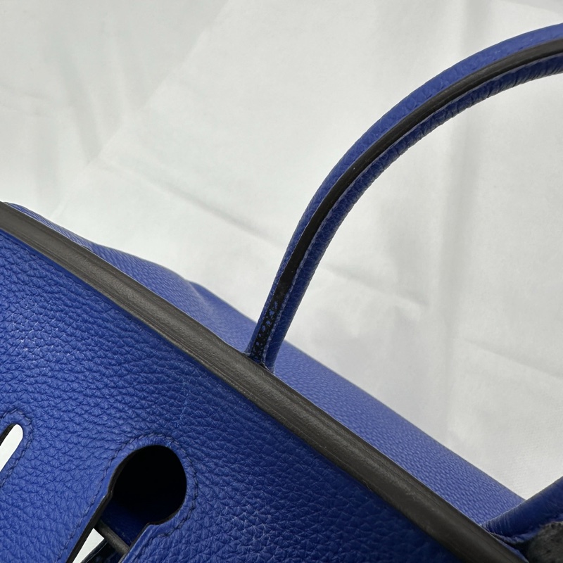 Hermes 愛馬仕柏金包 Birkin 25-閃電藍-10