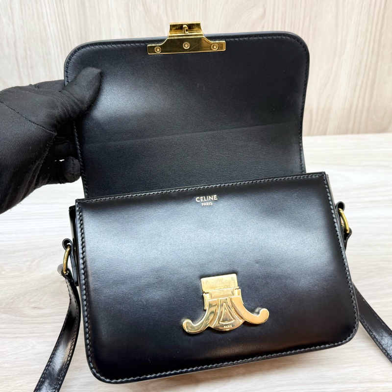 CELINE黑金TEEN TRIOMPHE肩側背188423BF4.38NO-20