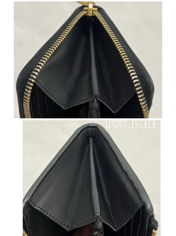 SAINT LAURENT 金屬Y L型拉鍊 長夾 皮革 經典黑色 314992 正品 二手精品-16
