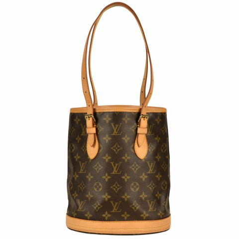 LOUIS VUITTON 水桶包 PM 手提包 Monogram 帆布 M42238 FL0093 托特包
