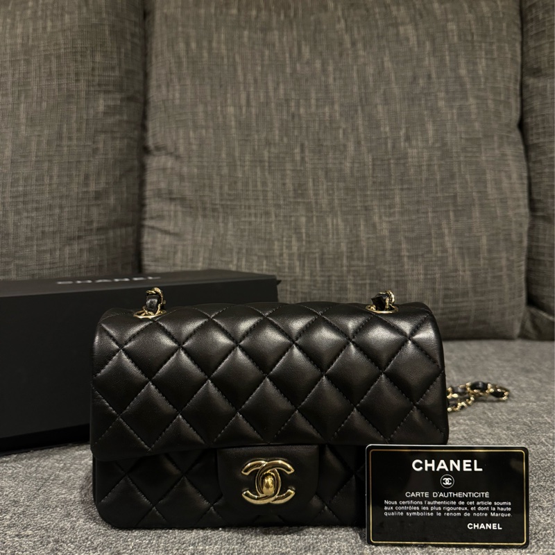 Chanel Mini CF 香奈兒迷你經典翻蓋包-0