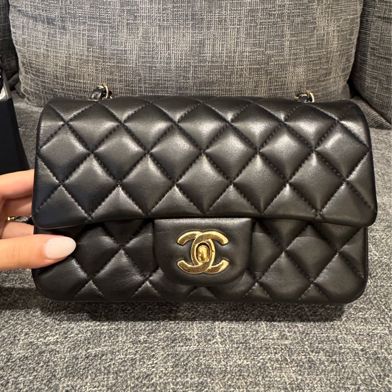 Chanel Mini CF 香奈兒迷你經典翻蓋包-5