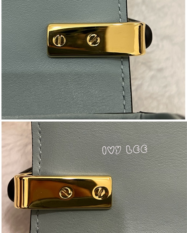 CHLOE 藍綠 鱷魚壓紋皮革 C bag mini 斜背包 肩背包 手提包 正品 二手精品-17