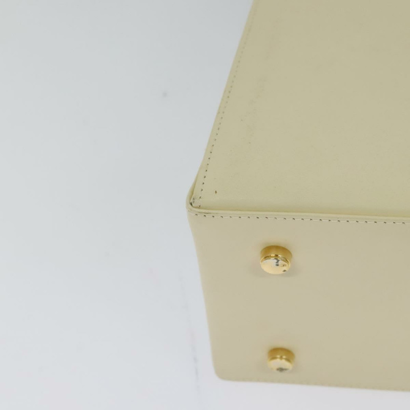 【日本直送】Salvatore Ferragamo Gancini 手提包 皮革 兩用 米色 金色 正品 120844-15